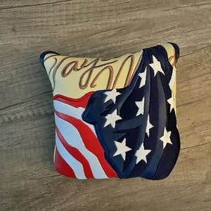 Taylormade American flag mallet putter cover